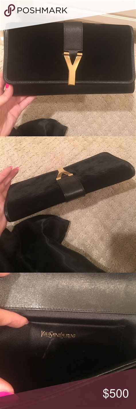 used ysl clutch|ysl clutch purse at nordstrom.